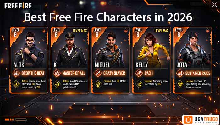 Free Fire best character 2026