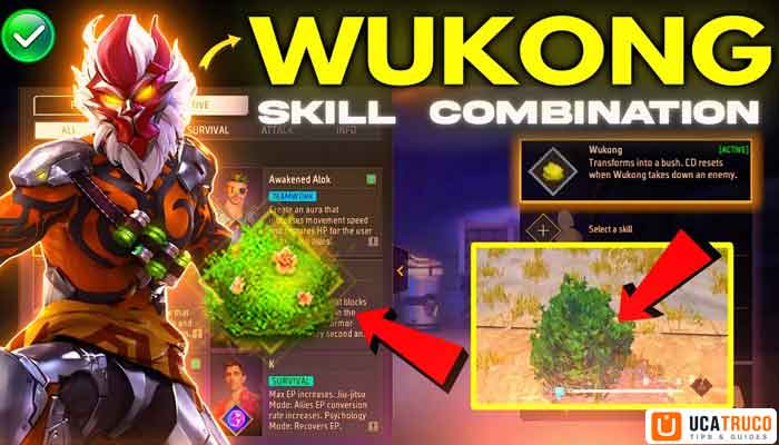 Best Free Fire Characters in 2026 — Which One Should You Use? 6 Wukong Survival Combo in free fire